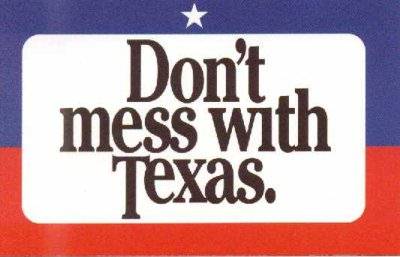 Don't Mess With Texas Postcard